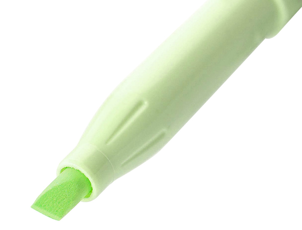 SURLIGNEUR PILOT FRIXION LIGHT NATURAL EFFACABLE       POINTE MOYENNE BISEAUTEE      COLORIS VERT CLAIR