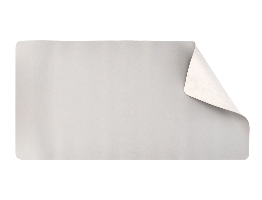 SOUS-MAIN Q-CONNECT MULTIFONCTION XXL 800X400X2MM CUIR UTILISATION TAPIS SOURIS BASE ANTI-DERAPANTE COLORIS