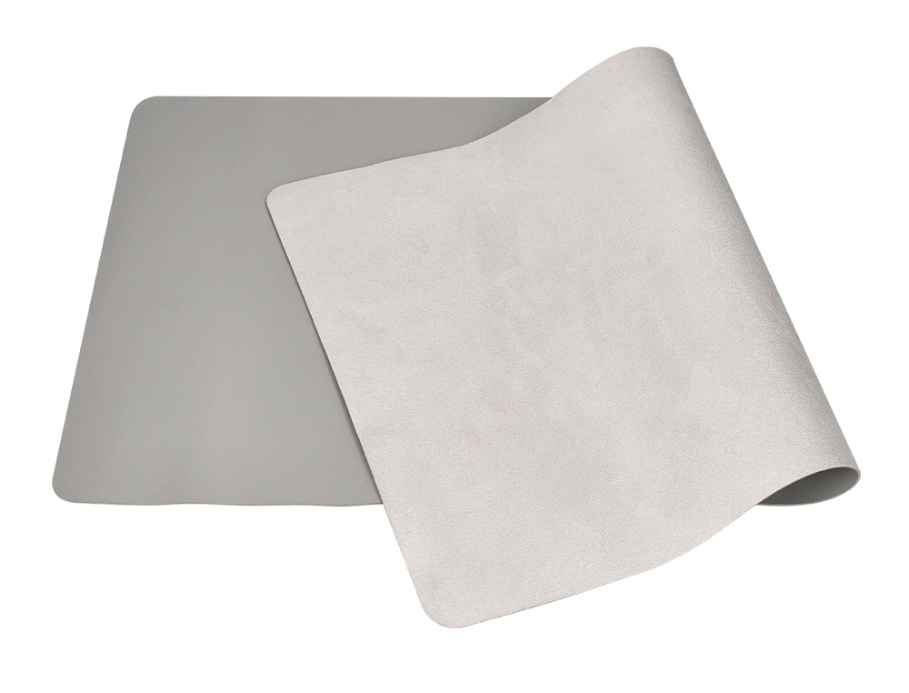 SOUS-MAIN Q-CONNECT MULTIFONCTION XXL 800X400X2MM CUIR UTILISATION TAPIS SOURIS BASE ANTI-DERAPANTE COLORIS