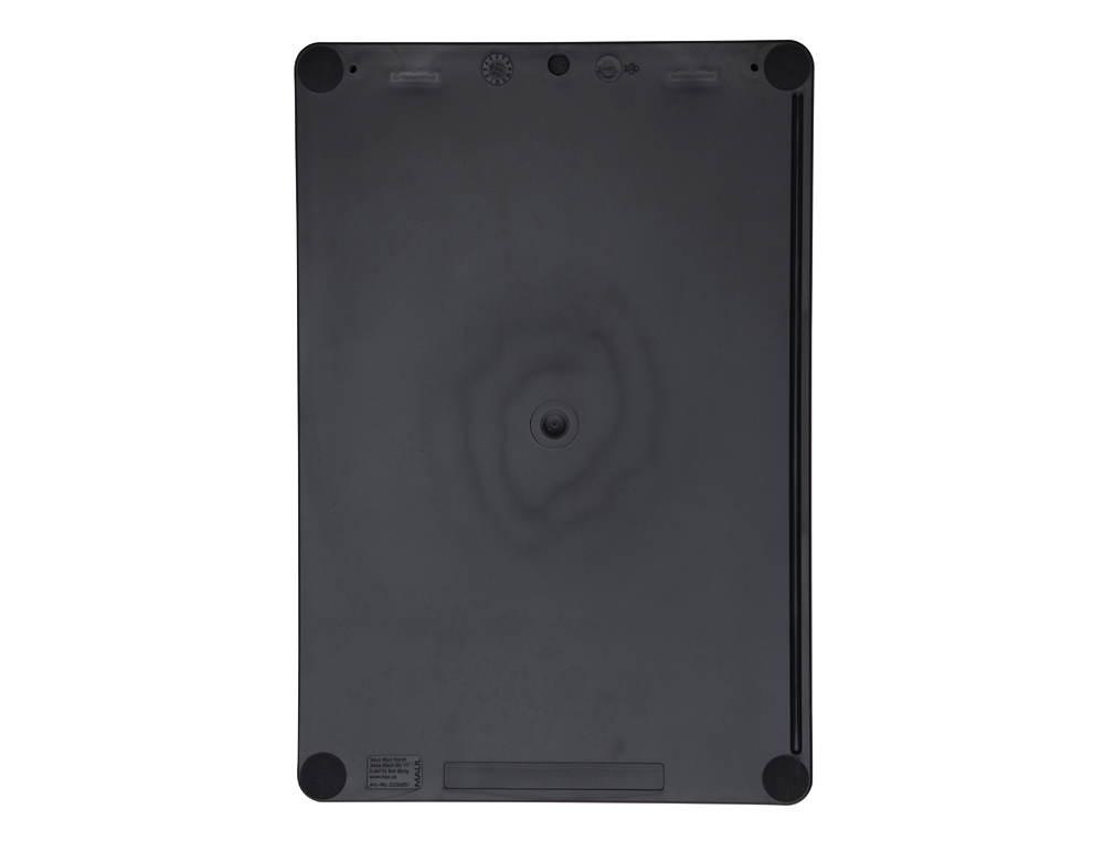 PORTE-BLOC MAUL GO A4 PLASTIQUE RECYCLE PORTE-STYLO INTEGRE DANS PINCE COLORIS    NOIR