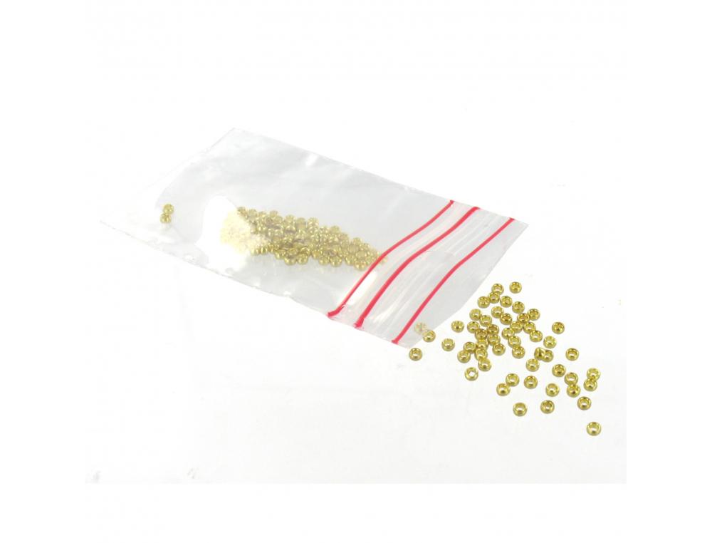 PERLE A ECRASER INNSPIRO COLORIS OR LOT DE 100