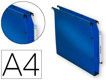 DOSSIER SUSPENDU ELBA POLYPRO ULTIMATE ARMOIRE H275MM ENTRAXE 330MM FOND 30 COLORIS BLEU  BOTE 10 UNITS