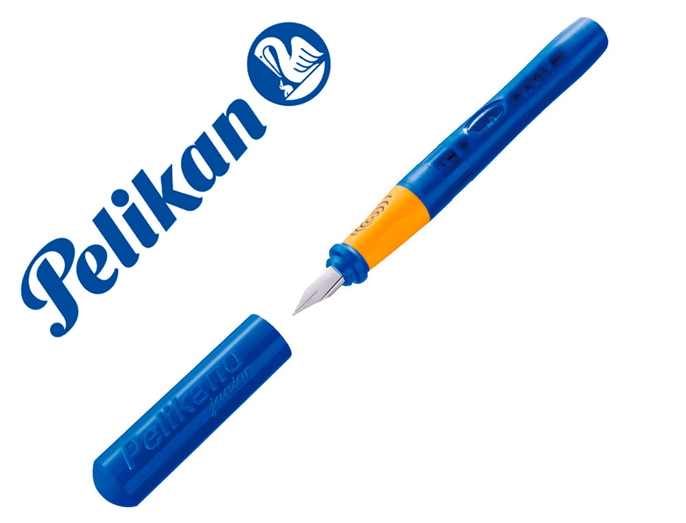 STYLO-PLUME PELIKAN PELIKANO JUNIOR BEC L POUR GAUCHERS    COLORIS BLEU