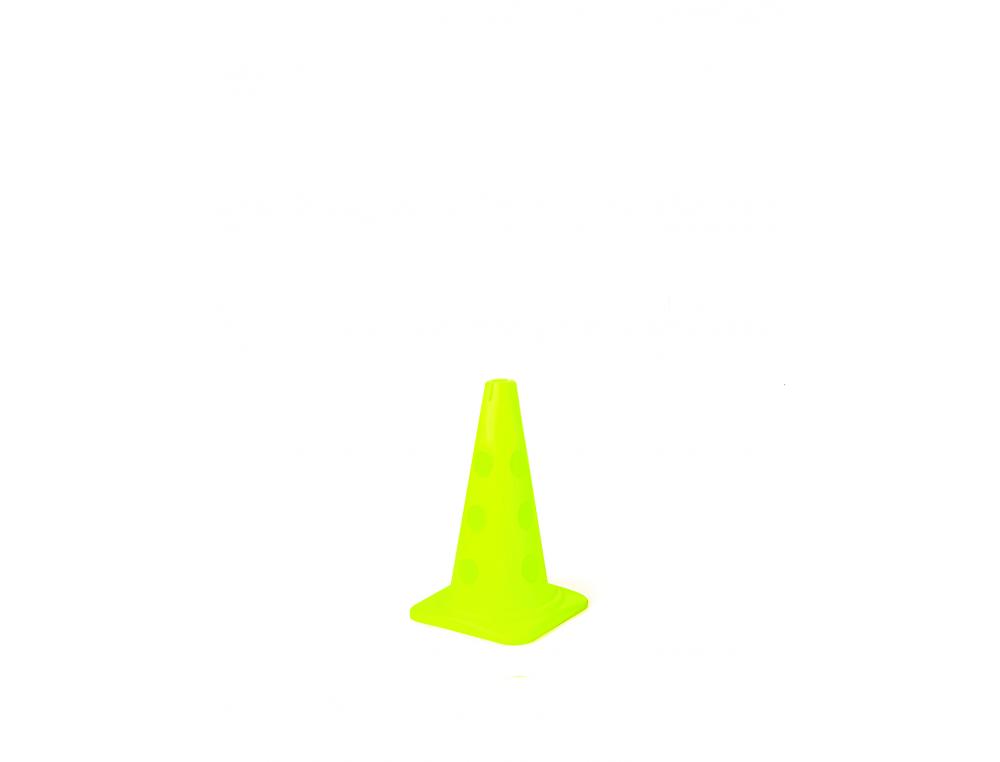 CONES MULTIFONCTIONS TREMBLAY SEMI SOUPLE AVEC ENCOCHE 50CM COLORIS JAUNE