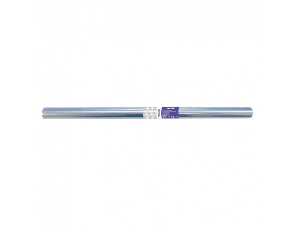 ROULEAU COUVRE LIVRES NON ADHESIF OFFICE PLAST POLYPRO  100 MICRONS 00,70X5M COLORIS  INCOLORE