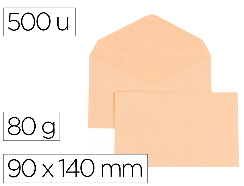 ENVELOPPE GPV ELECTION RECYCLEE 90X140MM 80G PATTE   TRIANGULAIRE NON GOMMEE BULLE BOITE 500 UNITES