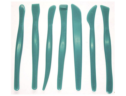 BAUCHOIR OZ INTERNATIONAL PLASTIQUE 15CM SACHET 7 PICES