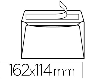 ENVELOPPE GPV C6 114X162MM 80G RECYCLE AUTO-ADHSIVE EXTRA BLANCHE BOTE 500 UNITS