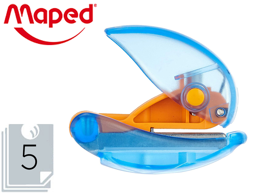 PERFORETTE MAPED PUNCHITO 1 TROU VERROUILLABLE CAPACITE 5 FEUILLES