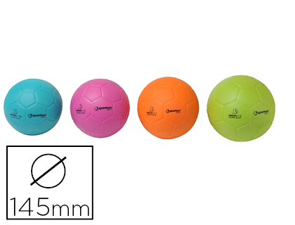 BALLON DE HANDBALL PLASTICO ROTOTECH DOUBLE PAROI EN PVC/MOUSSE TAILLE 00 DIAMTRE 145MM 190G